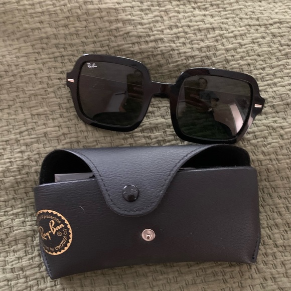 COPY - Ray Ban RB2188 Square frame black sunglasses - Picture 2 of 5